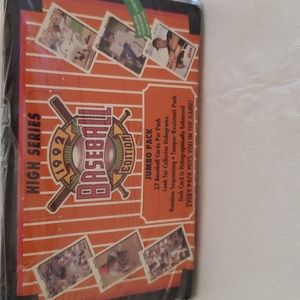 1992 Hi Series baseball cads upper deck jumbo pack 27 baseball cards per pack